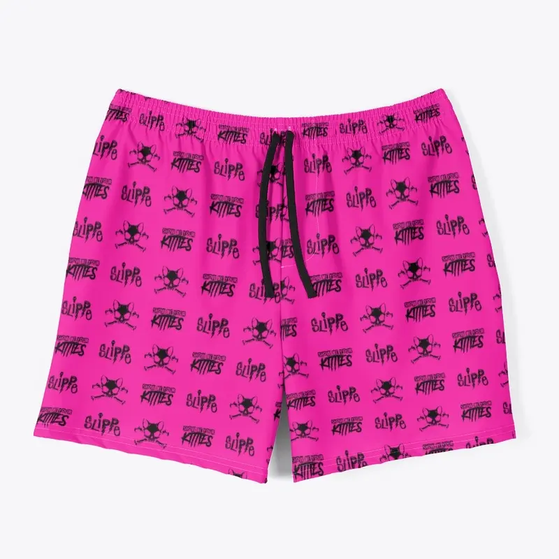 Pink Slippe Trunks